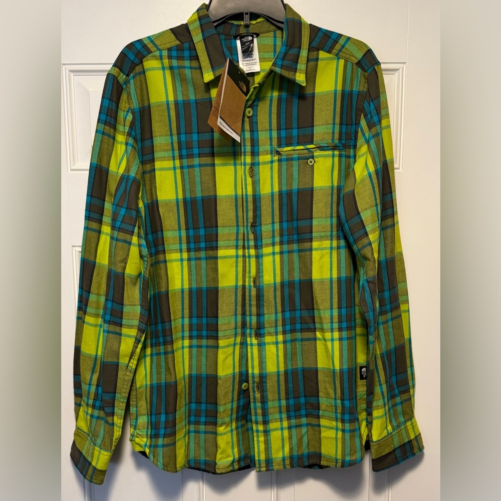 The north face men’s med woven shirt- nwt